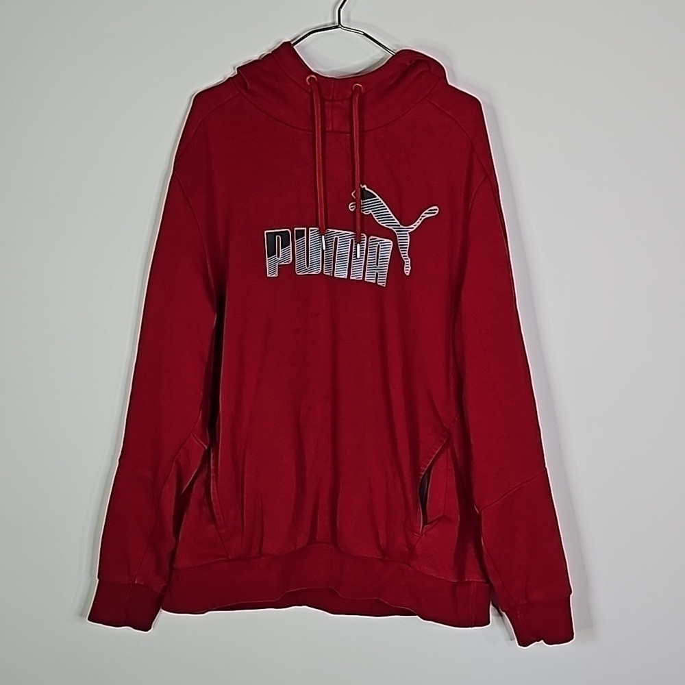 PUMA large red athletic hoodie